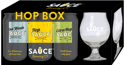 Sauce Brewing Hop Box Gift Pack